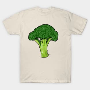 Broccoli cartoon illustration T-Shirt